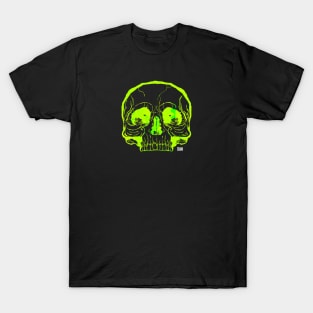 Toxic Skull: Necromancer Green T-Shirt